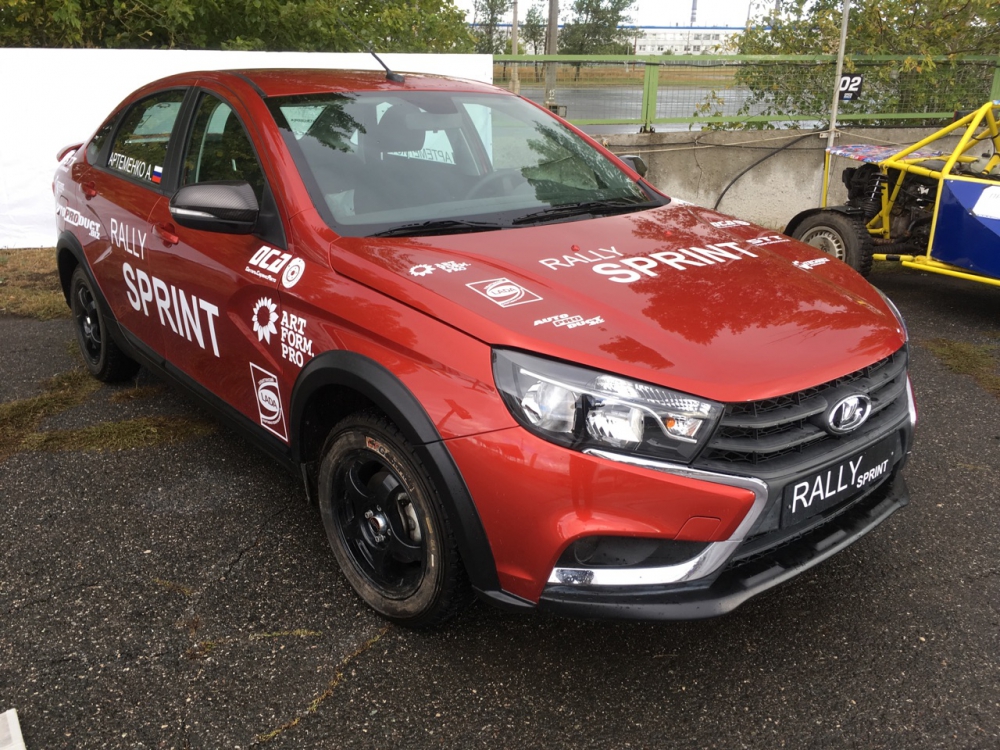 LADA Vesta подготовили для ралли