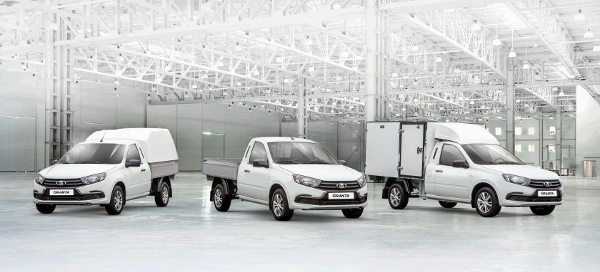 Стартовали продажи новых грузовых LADA Granta